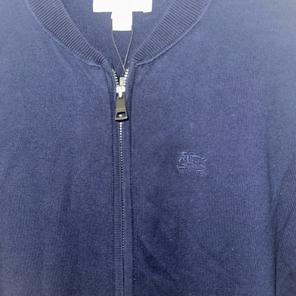 Burberry Kids 10Y Zip Up Cardigan (chest 22 length 15) NWT - Picture 5 of 11